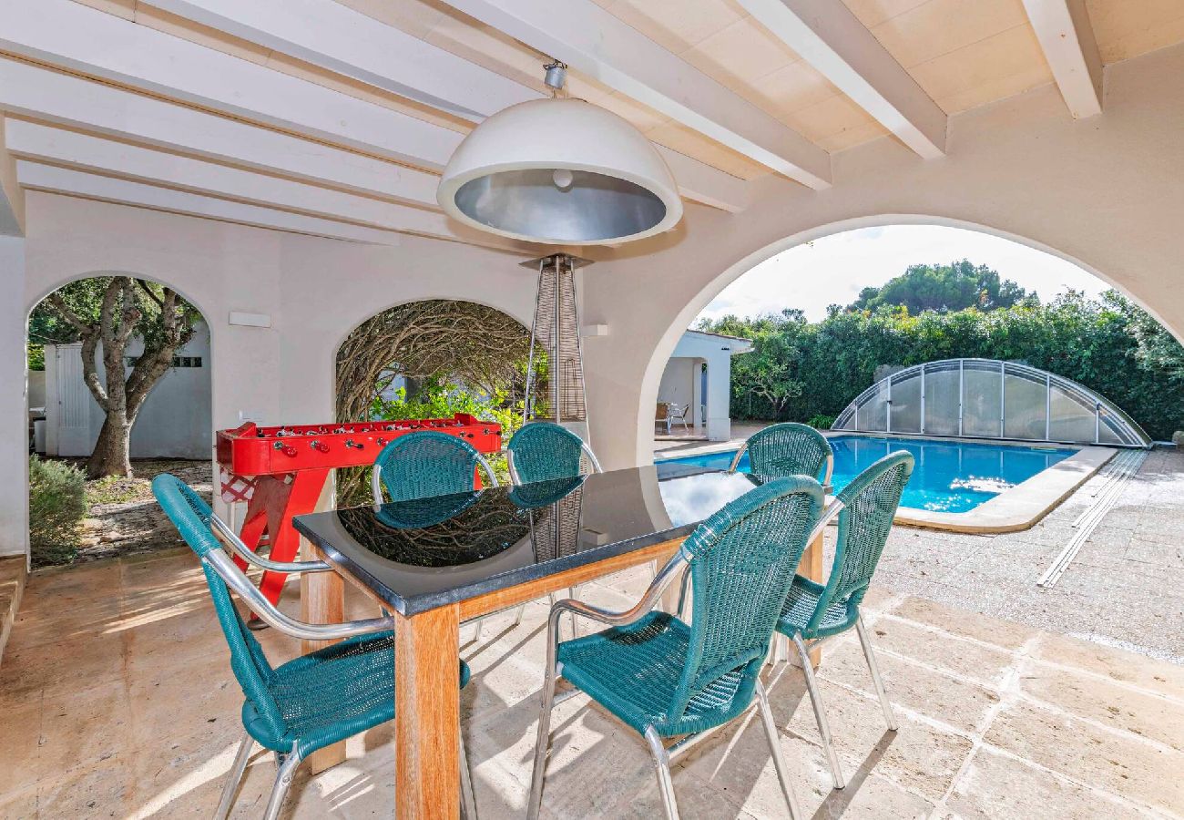 Villa en Es Castell - Villa Rosa — Garden & Pool Retreat