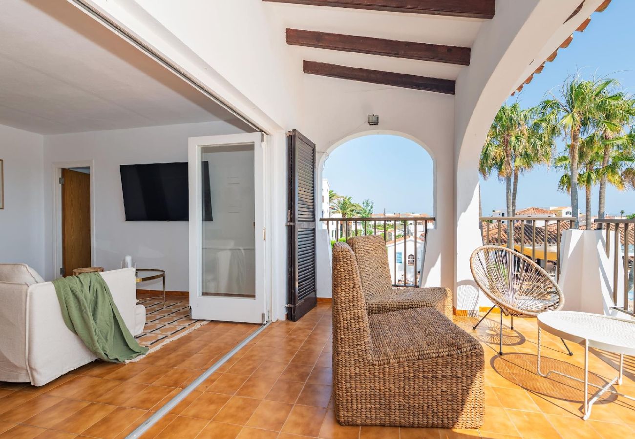 Apartment in Alaior - Siesta Mar 2 Family Deluxe Pool View Apt 51