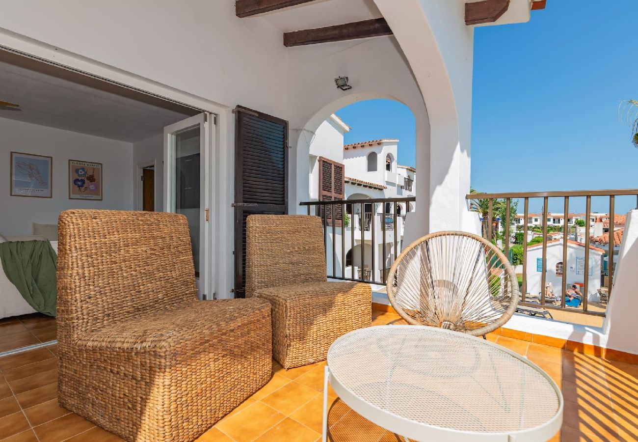 Apartment in Alaior - Siesta Mar 2 Family Deluxe Pool View Apt 51