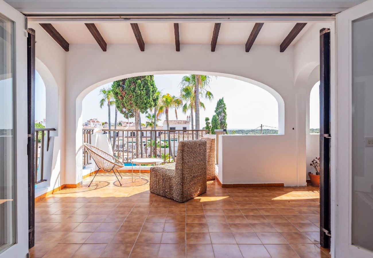 Apartment in Alaior - Siesta Mar 2 Family Deluxe Pool View Apt 51