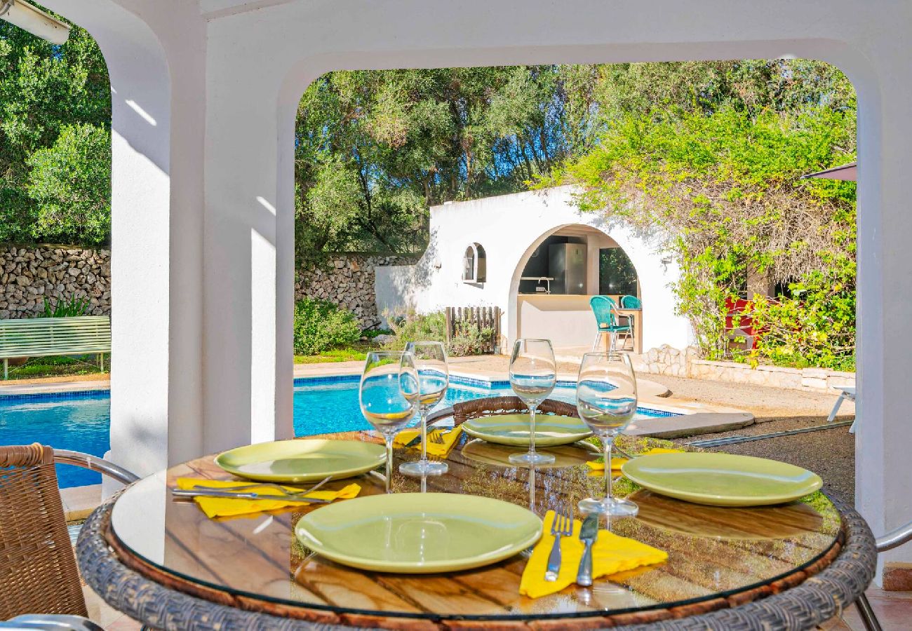 Villa a Es Castell - Villa Rosa — Garden & Pool Retreat