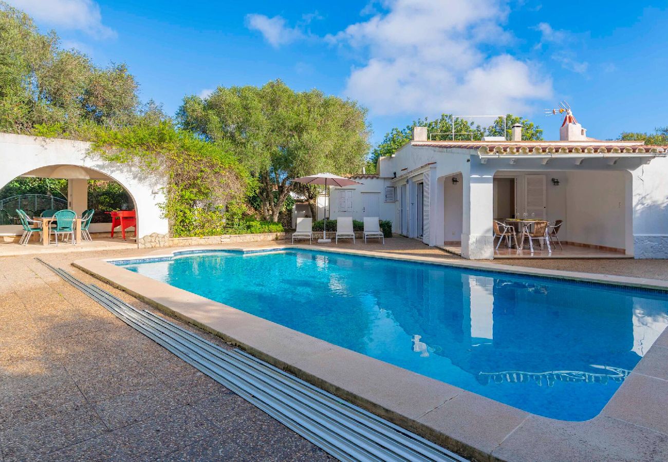 Villa a Es Castell - Villa Rosa — Garden & Pool Retreat