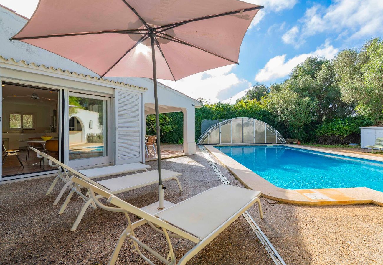 Villa a Es Castell - Villa Rosa — Garden & Pool Retreat