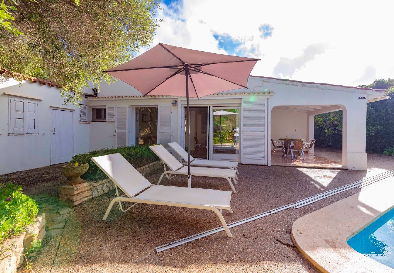 Villa a Es Castell - Villa Rosa — Garden & Pool Retreat