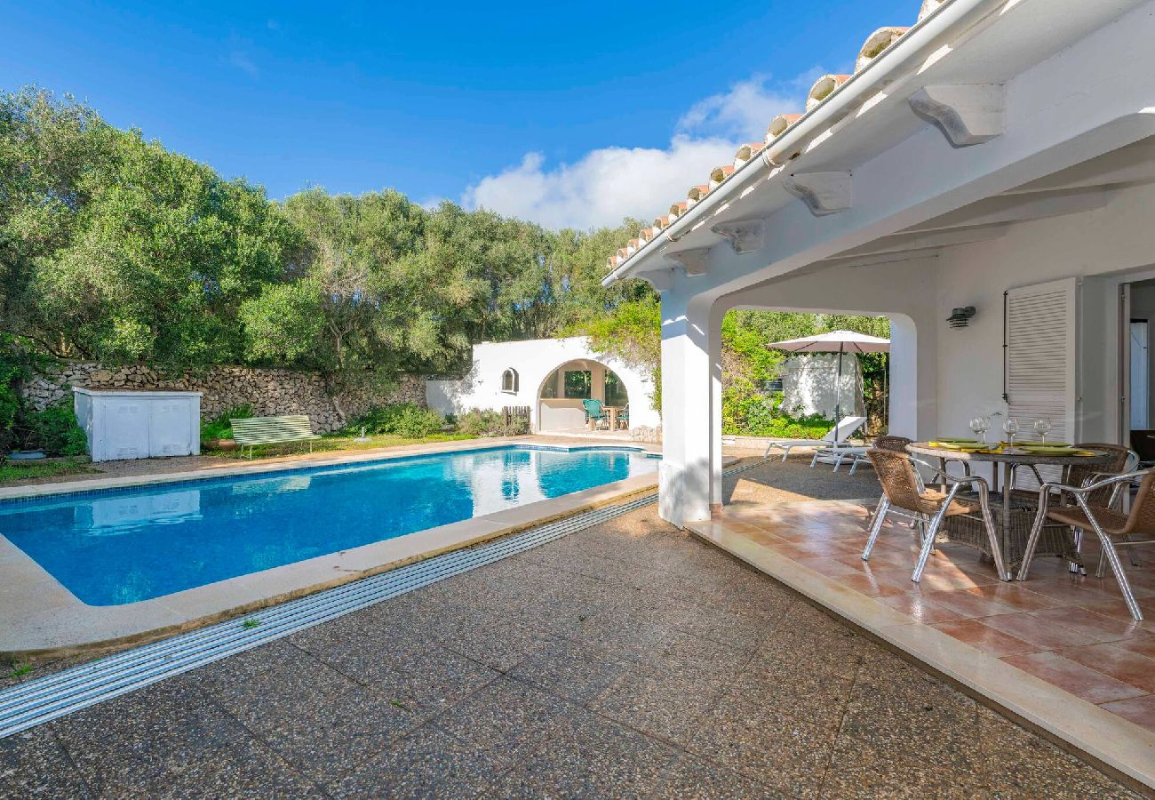 Villa a Es Castell - Villa Rosa — Garden & Pool Retreat